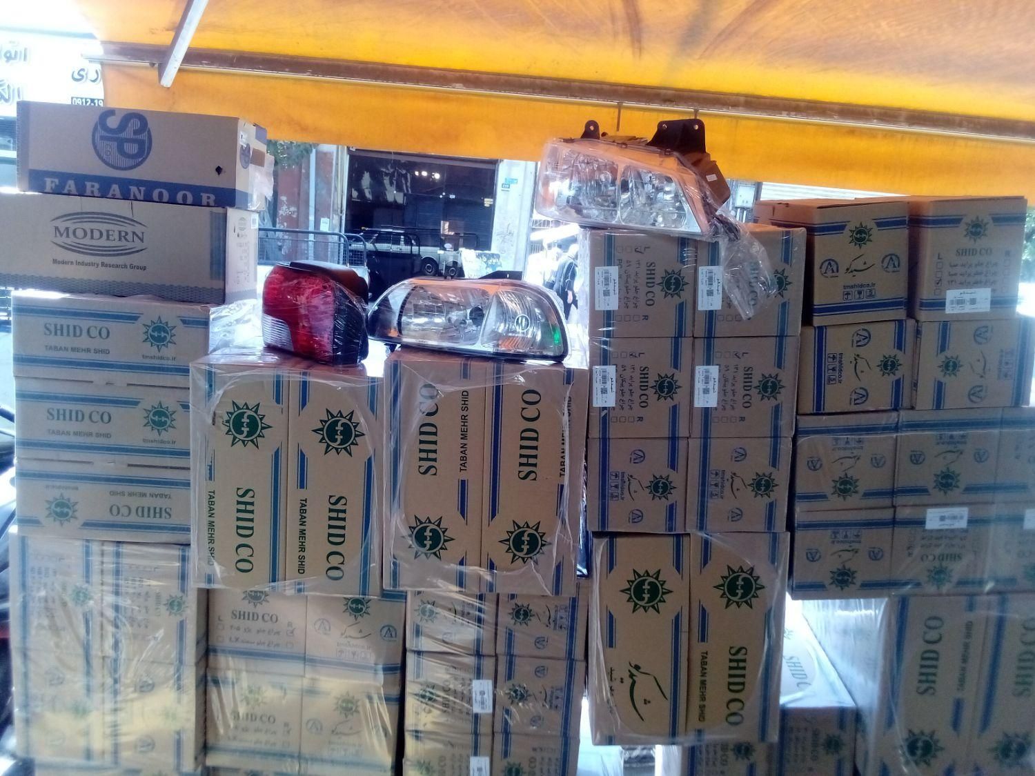 چراغ جلو عقب پراید پژو تیبا 206 پارس سمند هدلایت|قطعات یدکی و لوازم جانبی|تهران, جیحون|دیوار