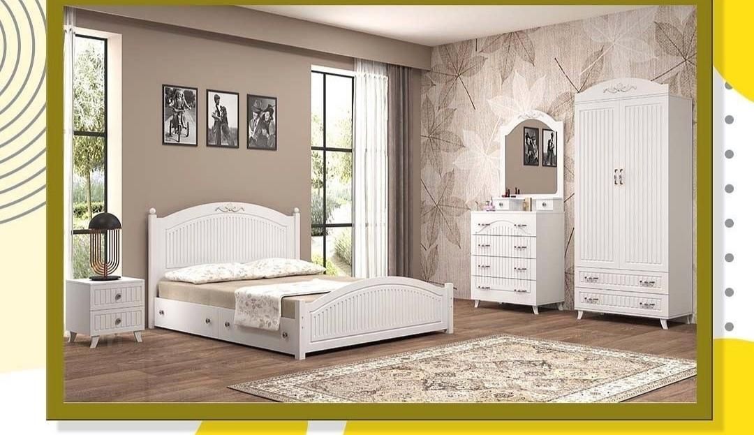 آرامش چوب|تخت و سرویس خواب|شهریار, |دیوار
