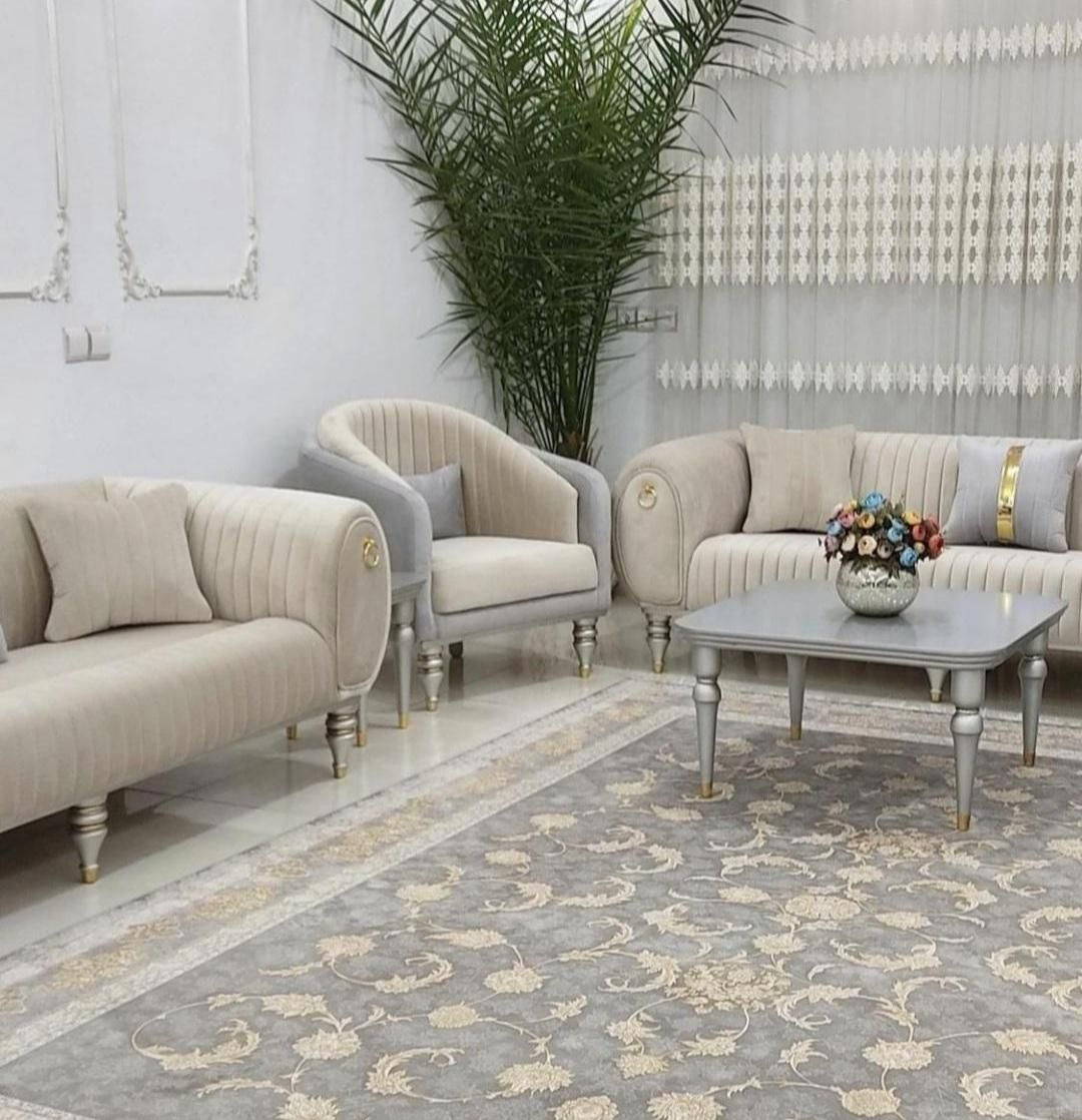 مبل«سنتور» جهیزیه عروس پارکر (تولیدی ارزانکده)|مبلمان خانگی و میز عسلی|خرم‌آباد, |دیوار