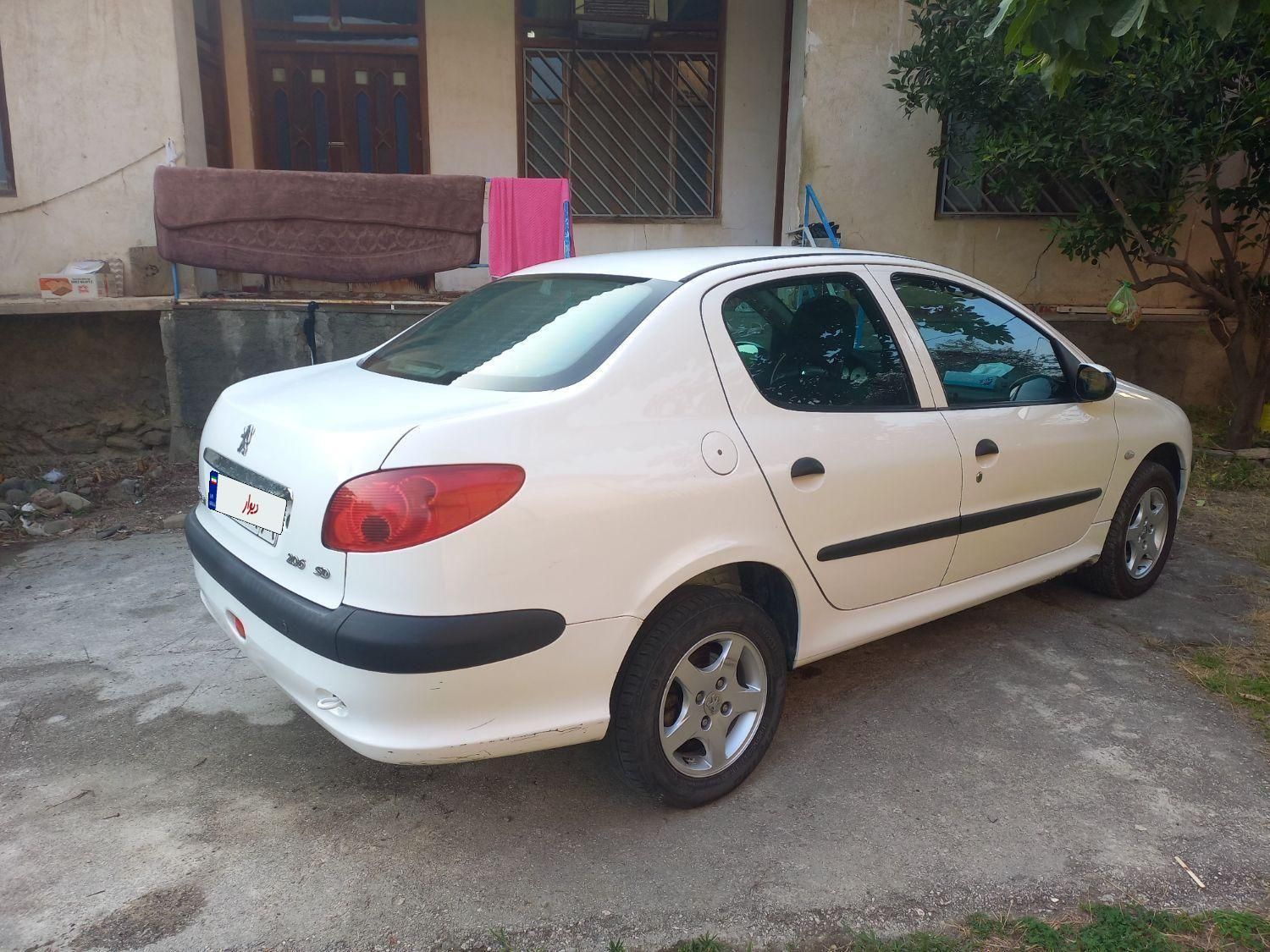 پژو 206 SD V8، مدل ۱۳۹۵|خودرو سواری و وانت|گرگان, |دیوار