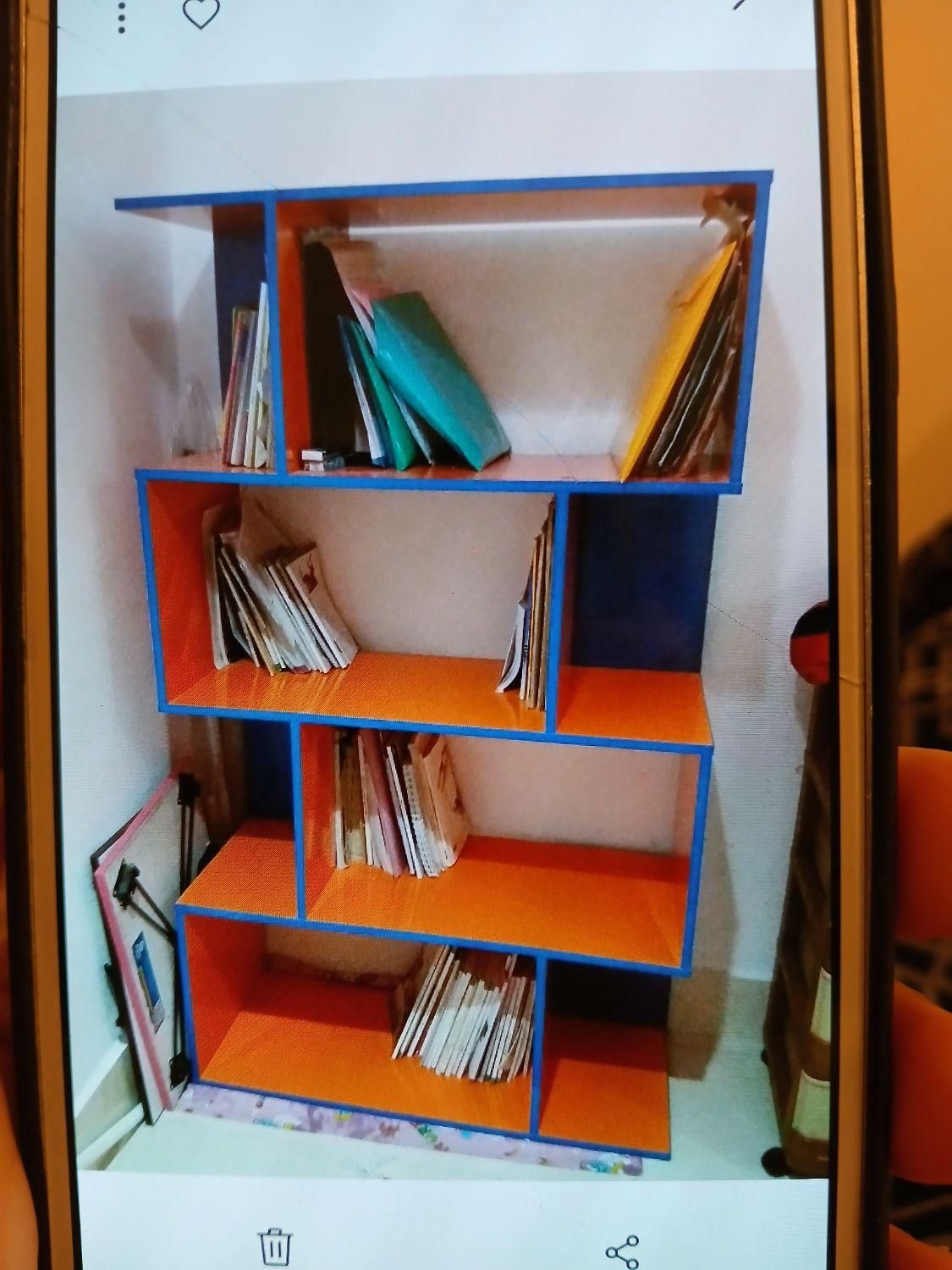 کالای خانه|کتابخانه، شلف، قفسه‌های دیواری|بندر کنگان, |دیوار