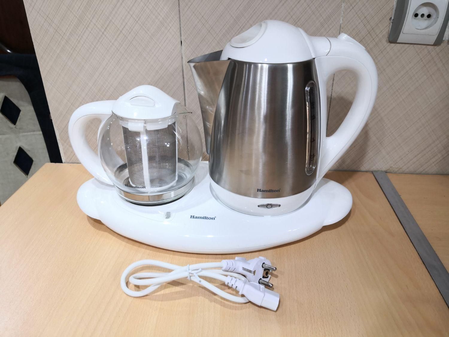 چای ساز Hamilton نو با کارتن|سماور، چای‌ساز، قهوه‌ساز|تهران, جنت‌آباد مرکزی|دیوار
