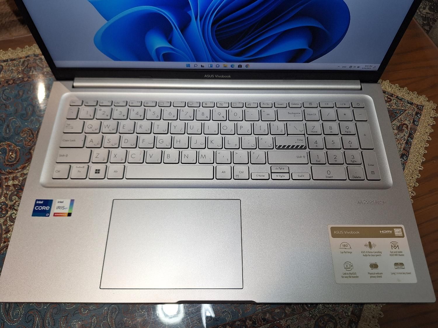لپ تاپ ایسوس Vivobook K1703ZA|رایانه همراه|کرج, کوی مدرس|دیوار