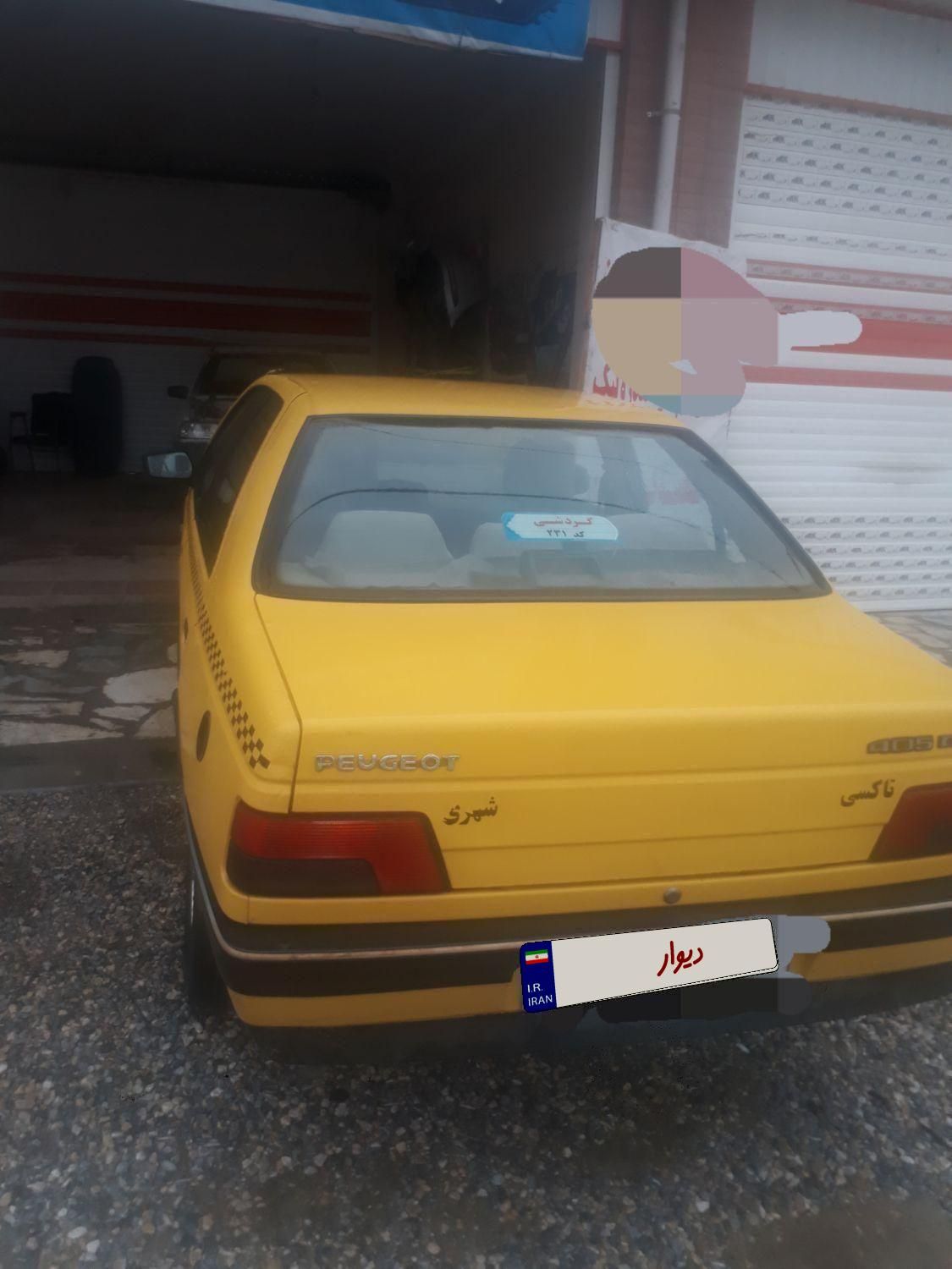 تاکسی پژو 405 GLX - دوگانه سوز CNG، مدل ۱۳۹۵|خودرو سواری و وانت|نجف‌آباد, نجف‌آباد|دیوار