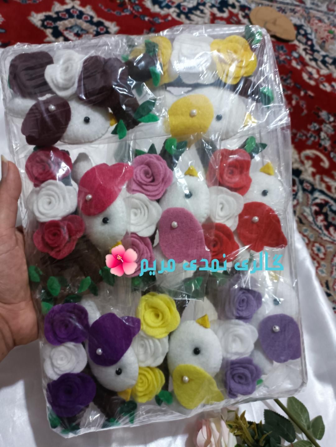 تزییناتی نمدی|صنایع دستی و سایر لوازم تزئینی|جهرم, |دیوار