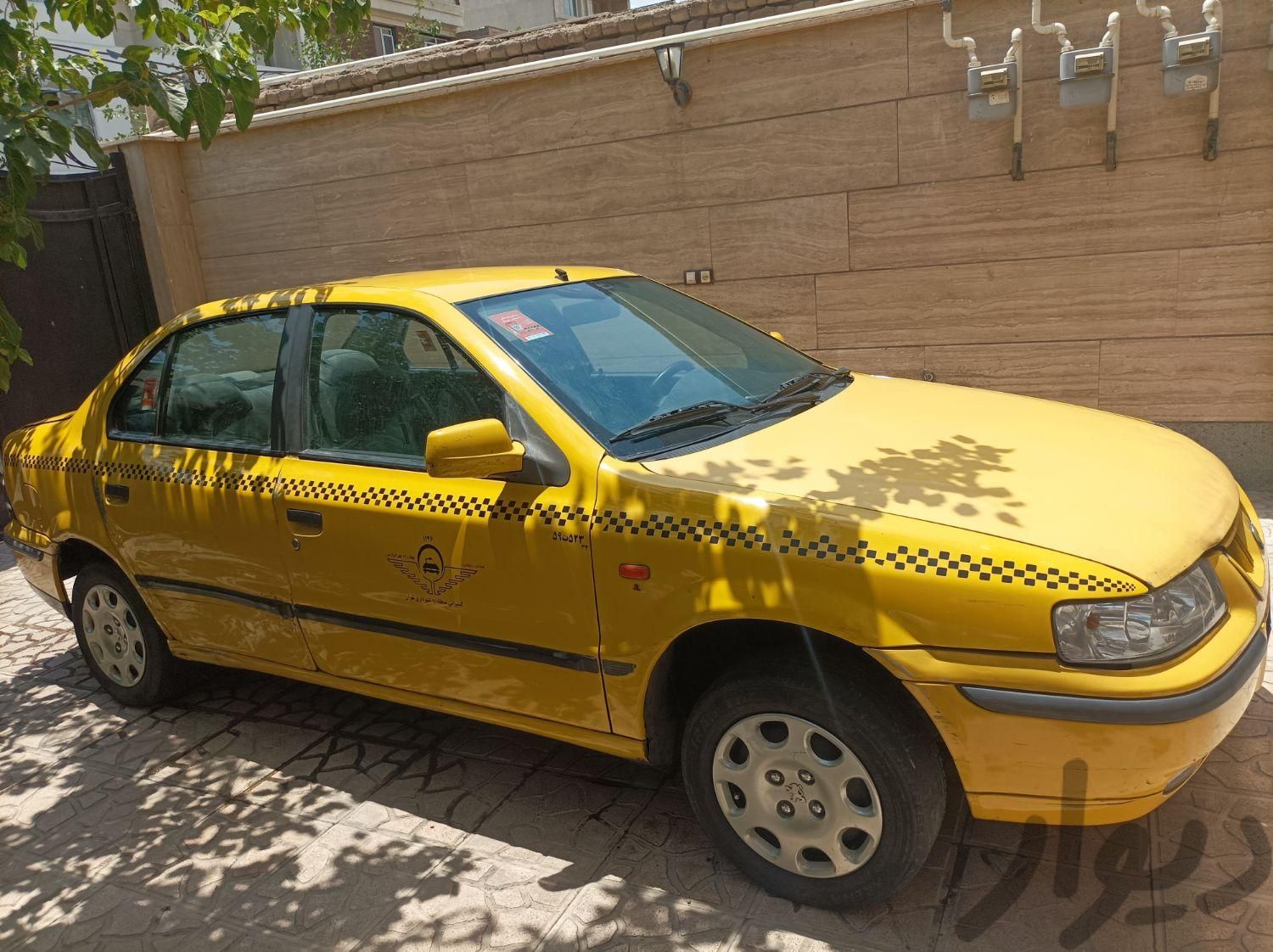 سمند تاکسی EL دوگانه سوز، مدل ۱۳۸۷