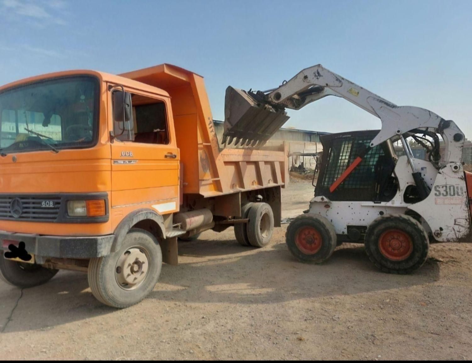 خاکبرداری با بابکت و خاور حمل نخاله باخاور و کارکر|خدمات حمل و نقل|نسیم‌شهر, |دیوار