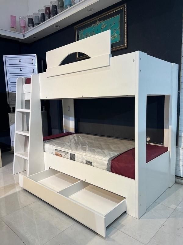 تخت دو طبقه ارمان نوجوان|تخت و سرویس خواب|نیشابور, فضل|دیوار