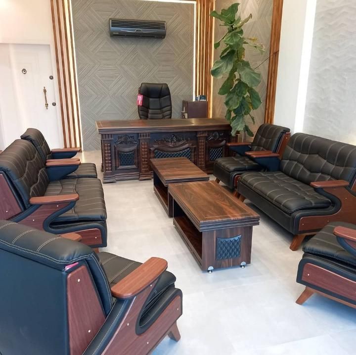 میز کنفرانس کوروش،میز مدیریت،نیم ست اداری|دفتر کار|اصفهان, لیمجیر|دیوار