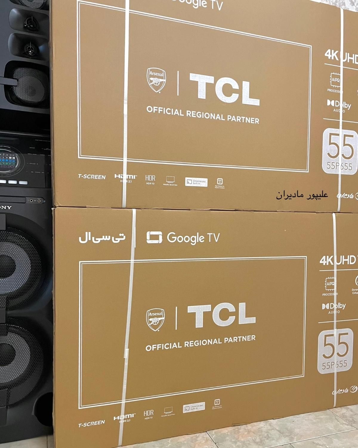 تلویزیون ال ای دی 55 اینچ تی سی ال TCL مدل 55P655|تلویزیون و پروژکتور|تهران, امانیه|دیوار