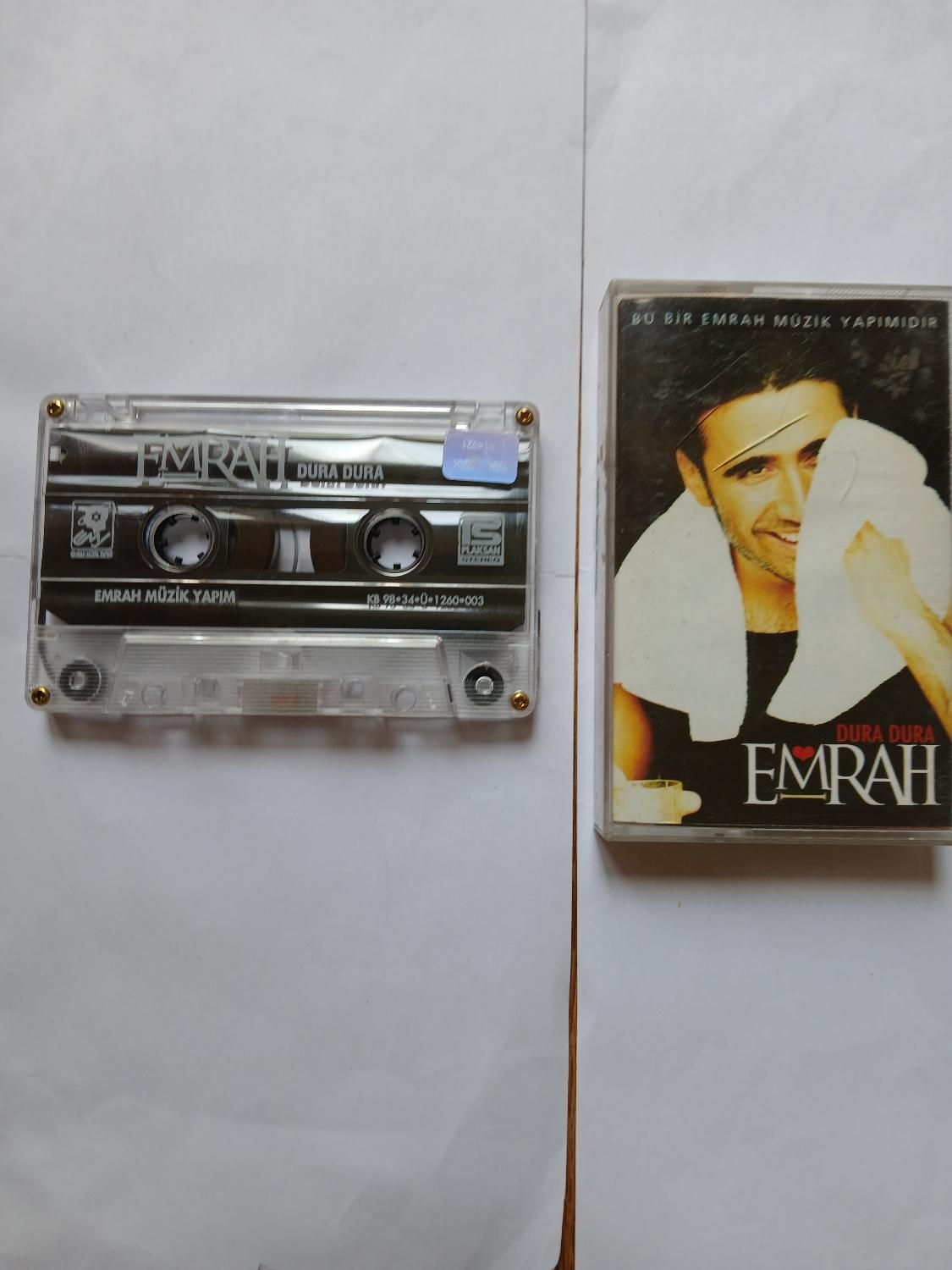 نوار کاست اوریجینال ترک Emrah 1998 با دفترچه کامل|فیلم و موسیقی|کرج, گوهردشت|دیوار