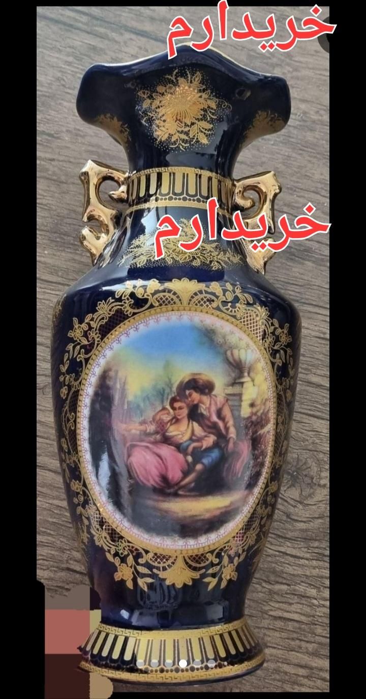 گلدان سورمه ای لیلی و مجنون|صنایع دستی و سایر لوازم تزئینی|تهران, امیریه|دیوار