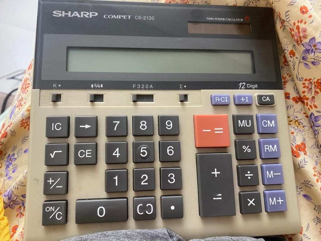 ماشین حساب sharp|لوازم التحریر|تهران, اقدسیه|دیوار