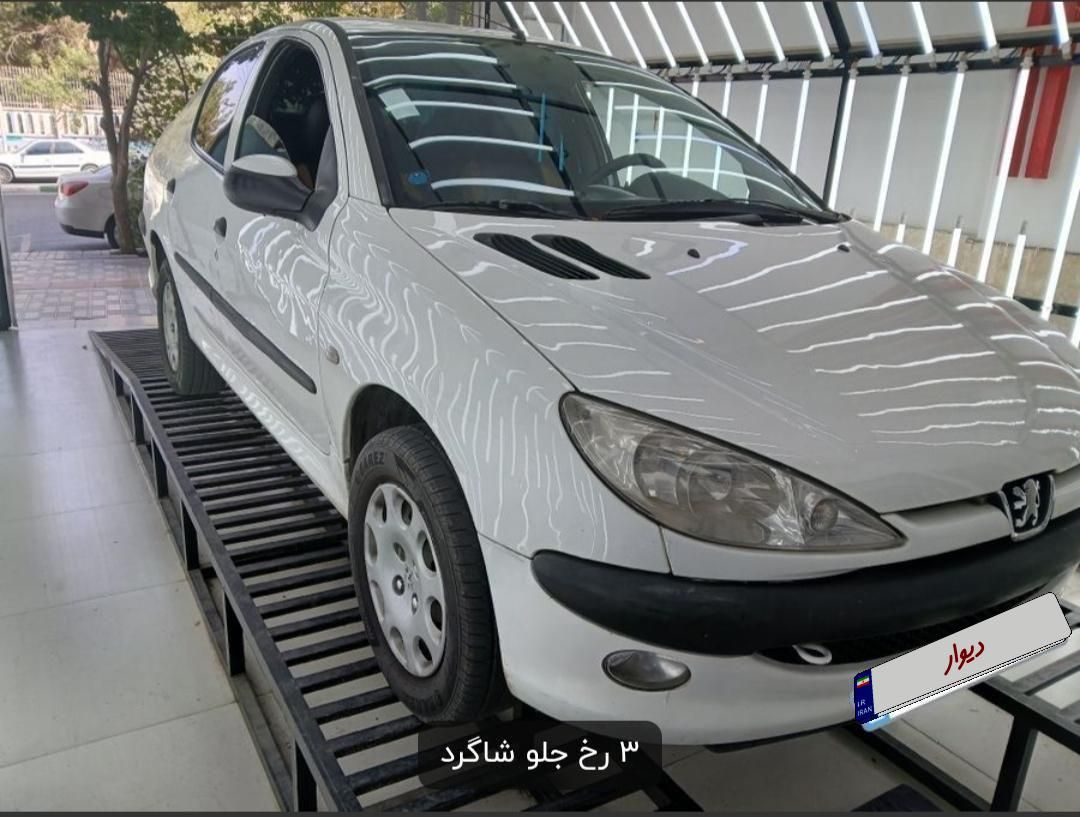 پژو206sd مدل 95بدون رنگ کامل|خودرو سواری و وانت|تبریز, |دیوار