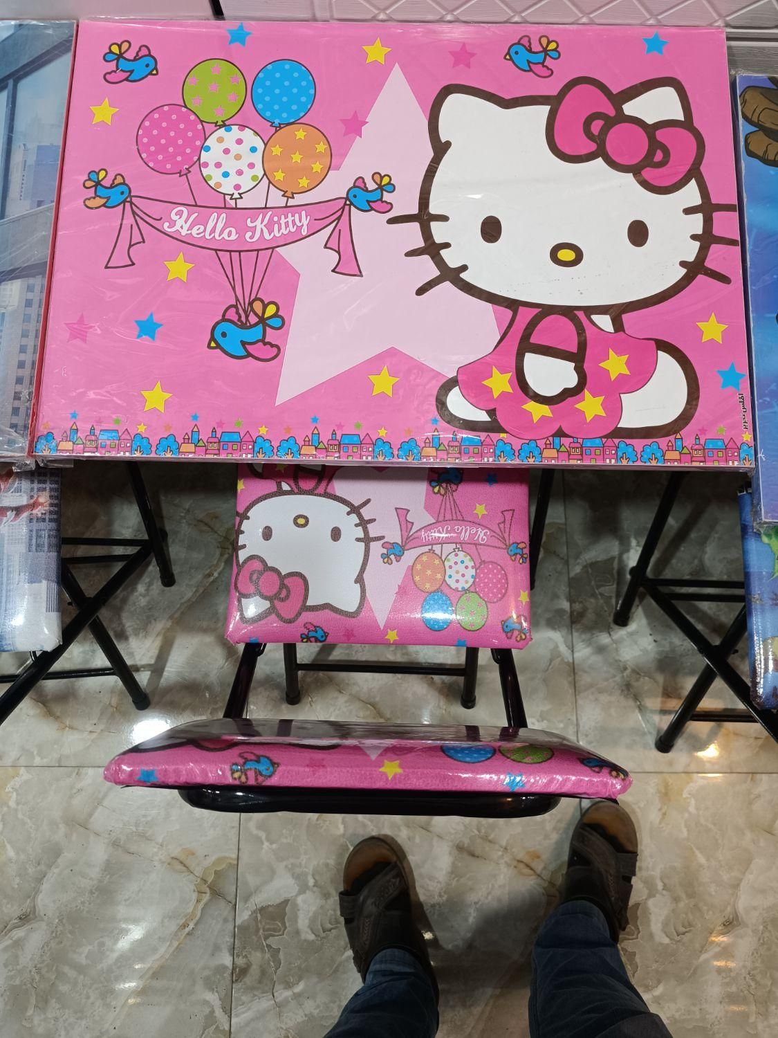 میز تحریر با صندلی تاشو|میز تحریر و کامپیوتر|کاشان, |دیوار