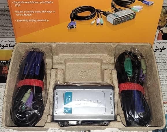 کی وی ام سوییچ (KVM SW)|قطعات و لوازم جانبی رایانه|ری, |دیوار