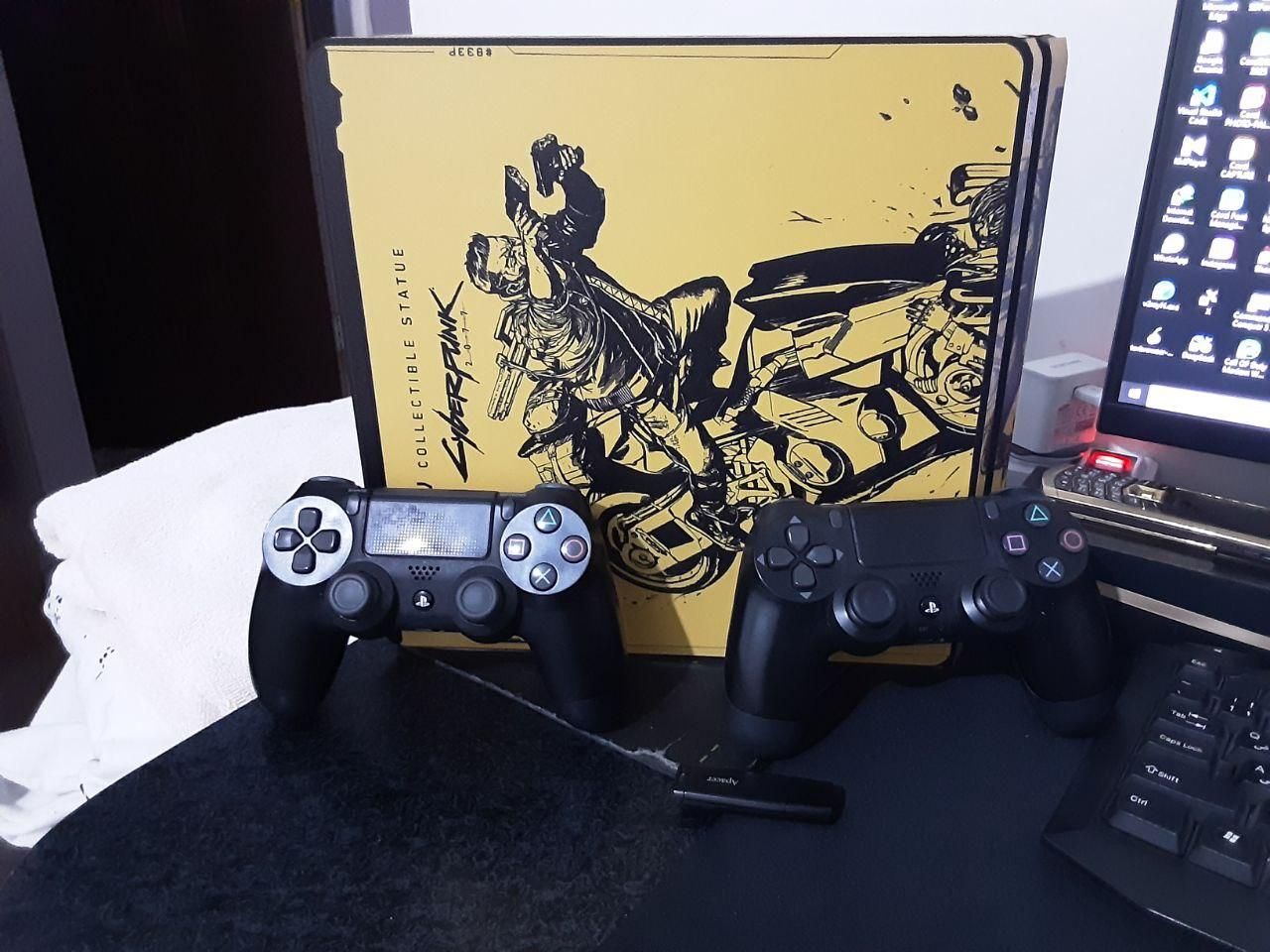 Ps4 slim 500 کپی خور ورژن ۹|کنسول، بازی ویدئویی و آنلاین|فردیس, |دیوار