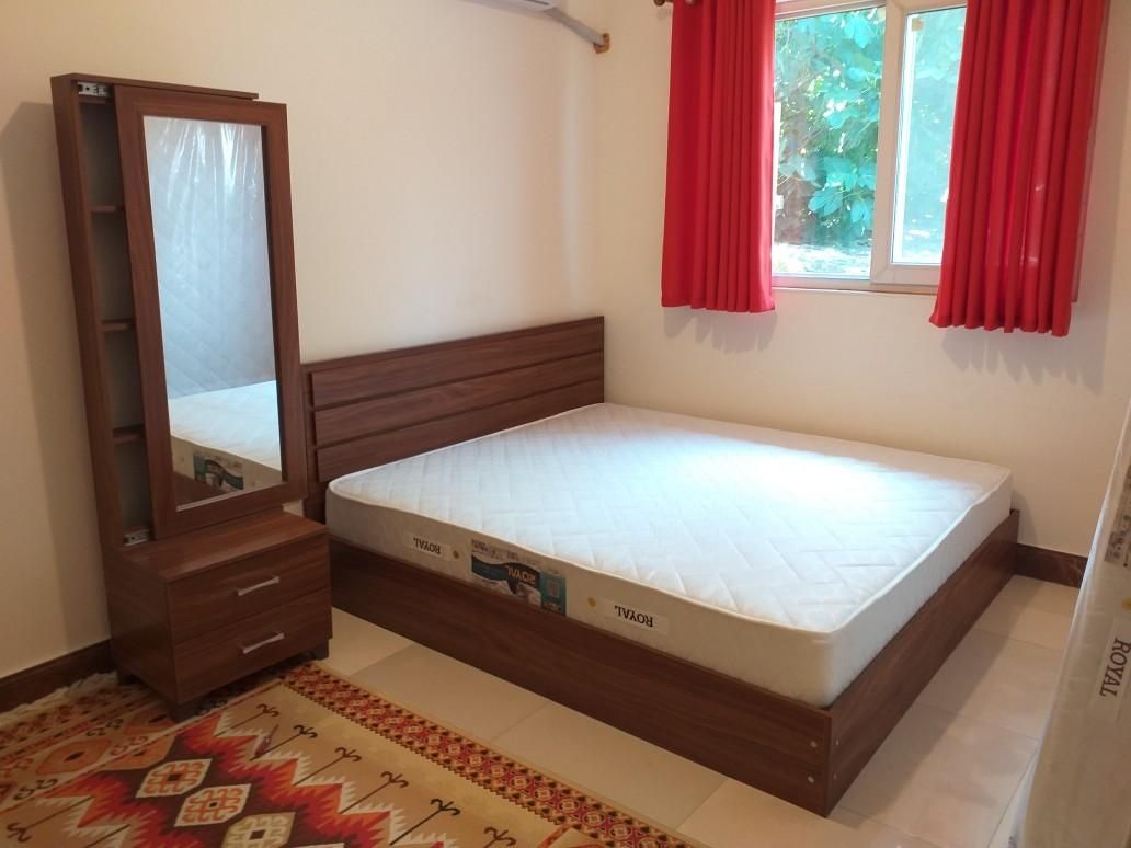 تخت ۲نفره میثم آماده|تخت و سرویس خواب|چالوس, |دیوار