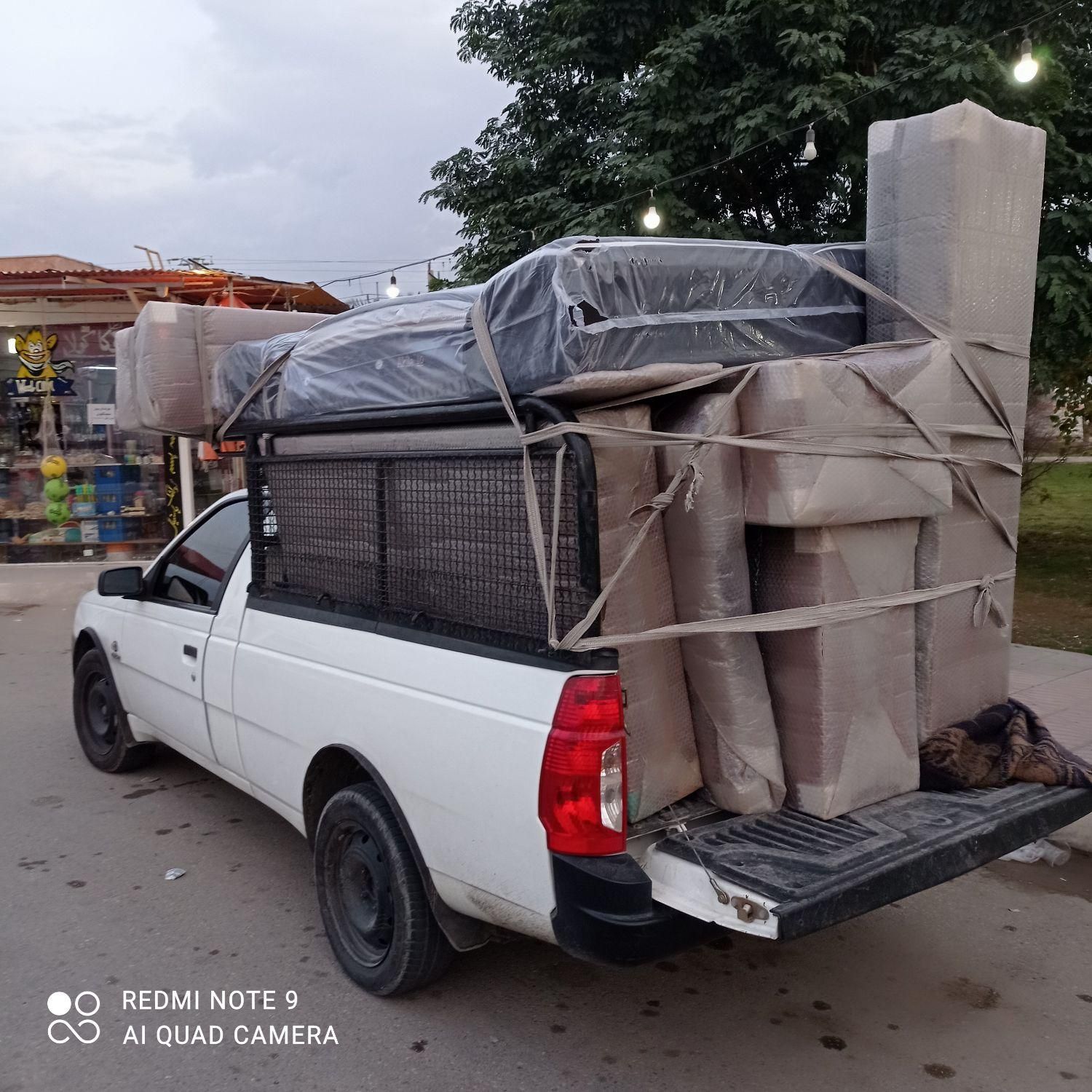 وانت باری آریسان 2کرایه ای باربری تلفنی تمام نقاط|خدمات حمل و نقل|اهواز, کوی سعدی|دیوار