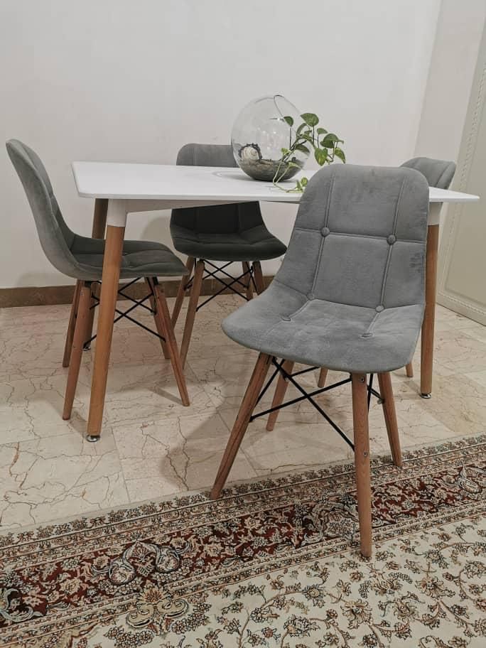 میز و صندلی حفیظی مدل آریا پارچه ای|میز و صندلی غذاخوری|تهران, شهید رجایی|دیوار