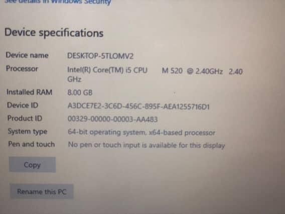 لپ تاپ dell مدل latitude e6510|رایانه همراه|بهبهان, |دیوار