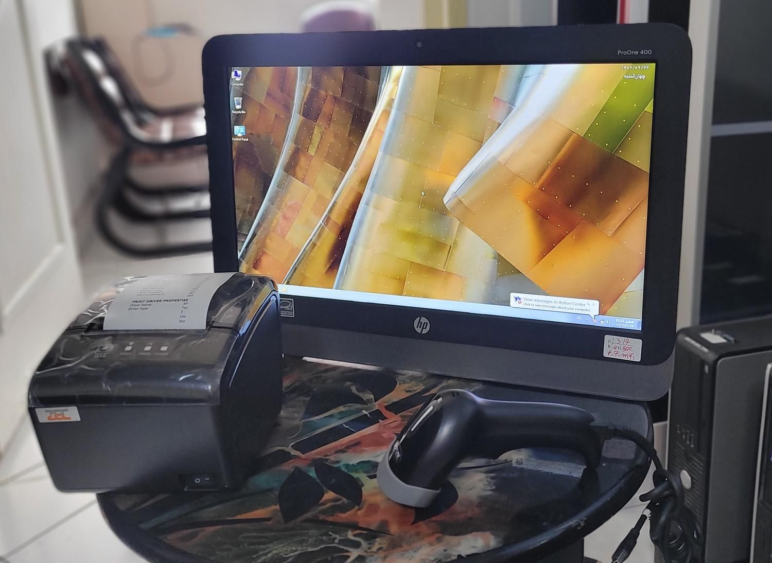 صندوق فروشگاهی HP ،فیش پرینتر ،بارکد خوان|فروشگاه و مغازه|تهران, امام حسین|دیوار