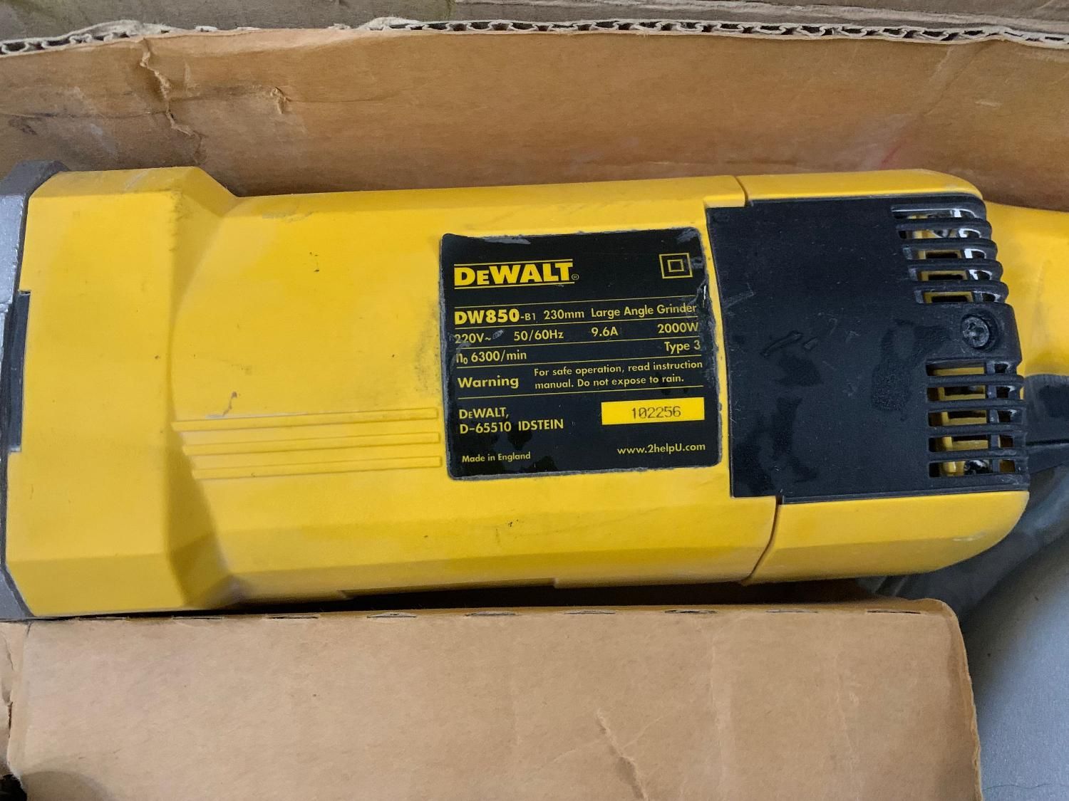 سنگر فرز دیوالت اصلی DW850|ابزارآلات|تهران, شهر زیبا|دیوار
