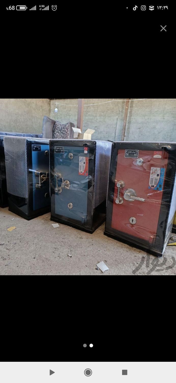 گاوصندوق یک طبقه بزرگ ارتفاع ۷۰ مدارک صندوق|عمدهفروشی|رشت, گلسار|دیوار