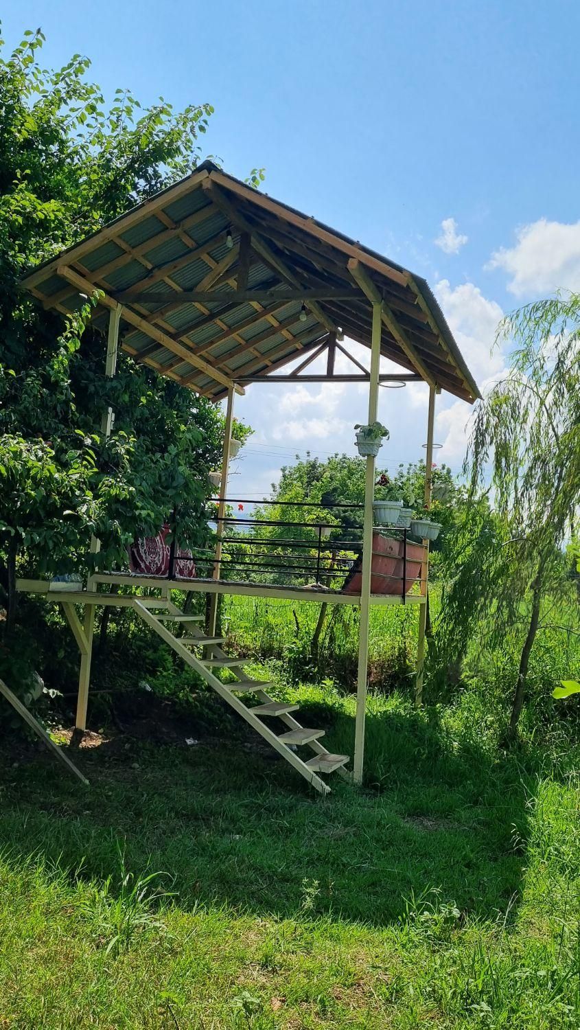 کلبه چوبی دو خواب آلاچیق دار ماسال|اجارهٔ کوتاهمدت ویلا و باغ|ماسال, |دیوار