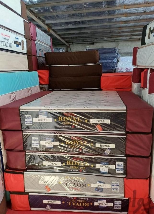 تشک رویال / طبی/ طبی فنری/ضمانت معتبر|تشک تختخواب|یزد, |دیوار