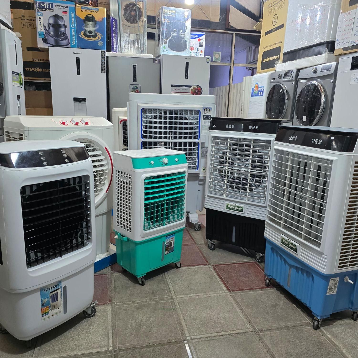 کولر آبی پرتابل34000طرح نیک سلولزی کنترلی رسال|کولر آبی|مشهد, طلاب|دیوار