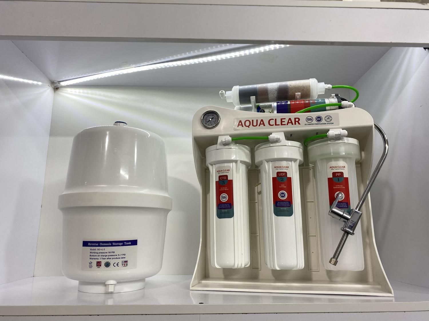 تصفیه آب وارداتی AQUA CLEAR|آب‌سردکن و تصفیه آب|مشهد, شهرک رازی (شهرک غرب)|دیوار