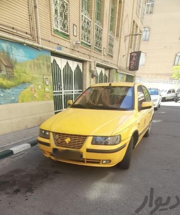 تاکسی گردشی تلفنی سمند مدل ۱۳۹۳|سواری و وانت|تهران, علی‌آباد|دیوار