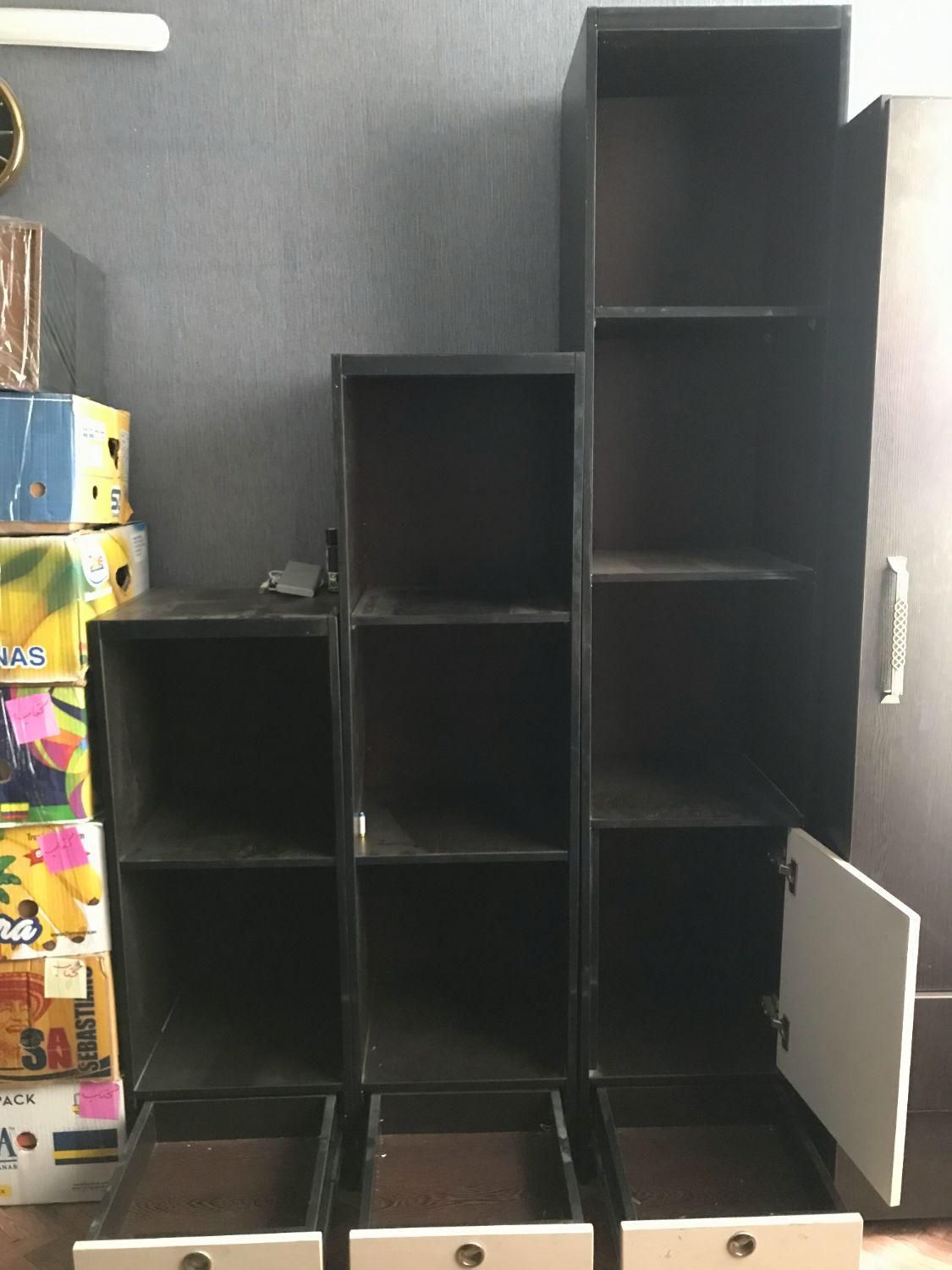 کتابخانه پله ای تمام ام دی اف|کتابخانه، شلف، قفسه‌های دیواری|تهران, نارمک جنوبی|دیوار
