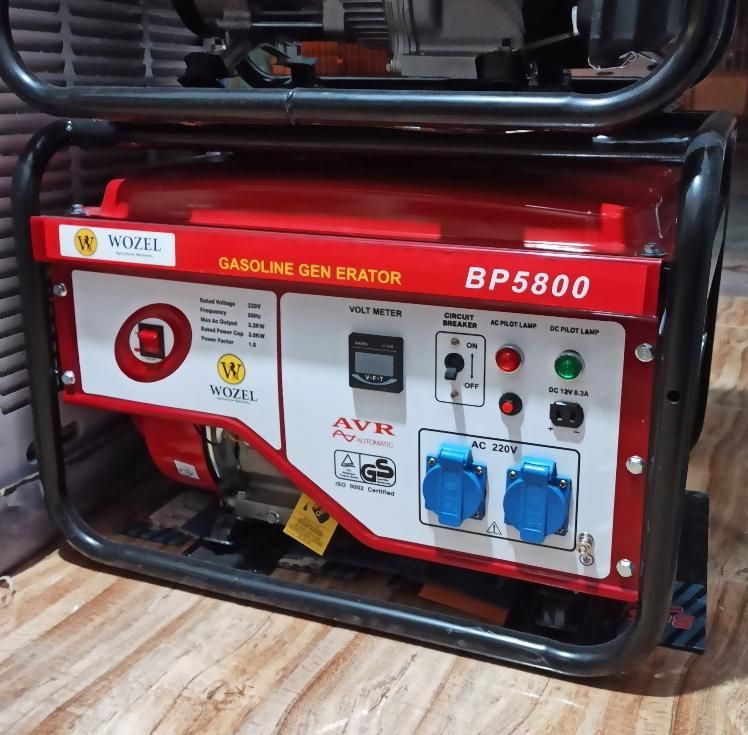 موتور برق 3100 وات vozel تمام مس نو نو خشک|مصالح و تجهیزات ساختمان|اراک, |دیوار