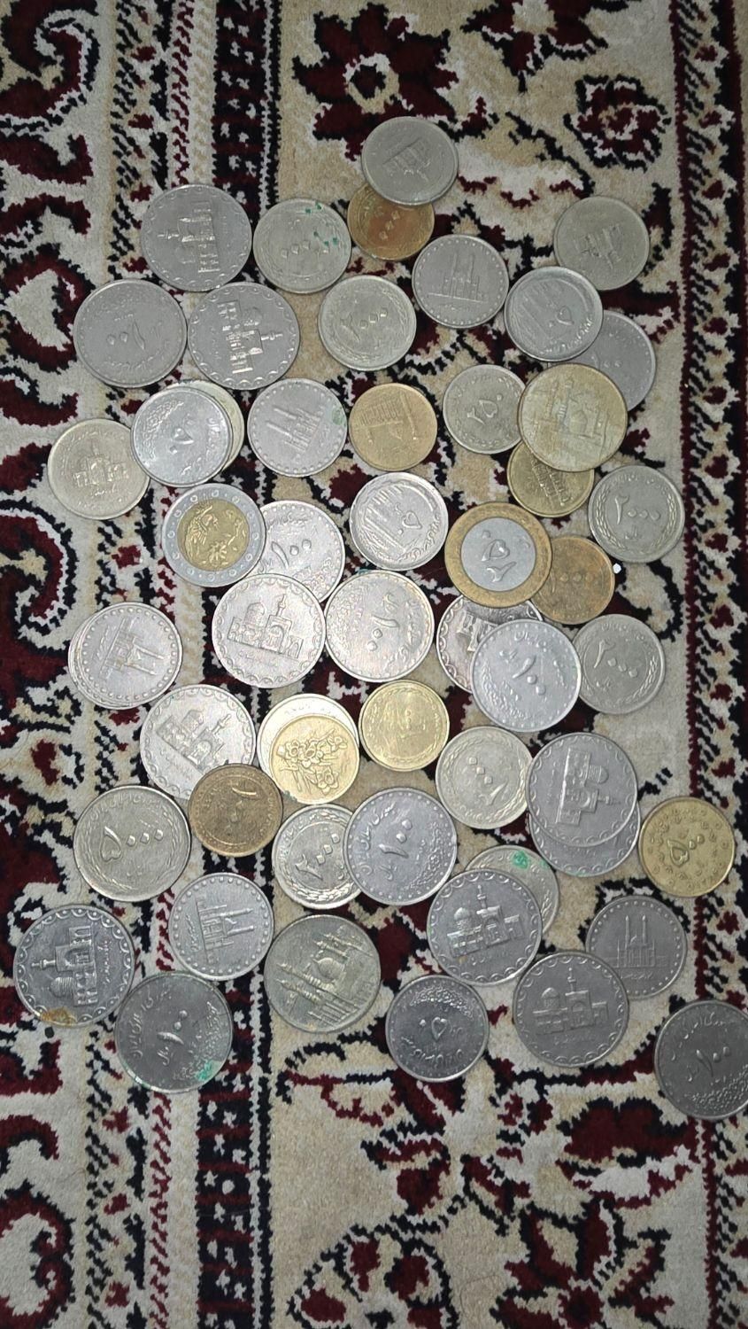 سکه های قدیمی تا جدید|کلکسیون سکه، تمبر، اسکناس|آستارا, |دیوار