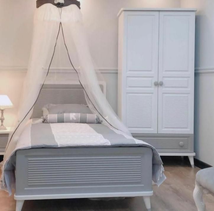 سرویس خواب نوزاد نوجوان تخت درآور کمدویترین|تخت و سرویس خواب|همدان, |دیوار