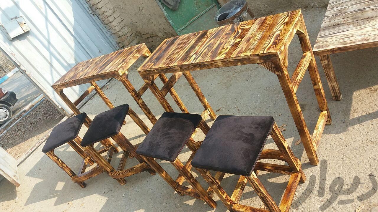 میزصندلی کافه ای فست فود کافی‌شاپ ناهارخوری کمجا|میز و صندلی غذاخوری|تهران, عبدل‌آباد|دیوار