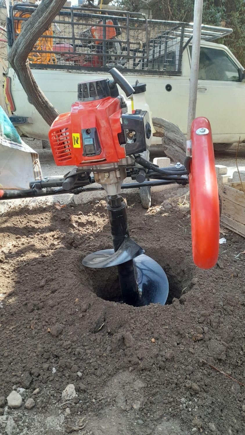 چاله کن علف زنی شخم تیلر دیزلی|خدمات باغبانی و درختکاری|صباشهر, |دیوار