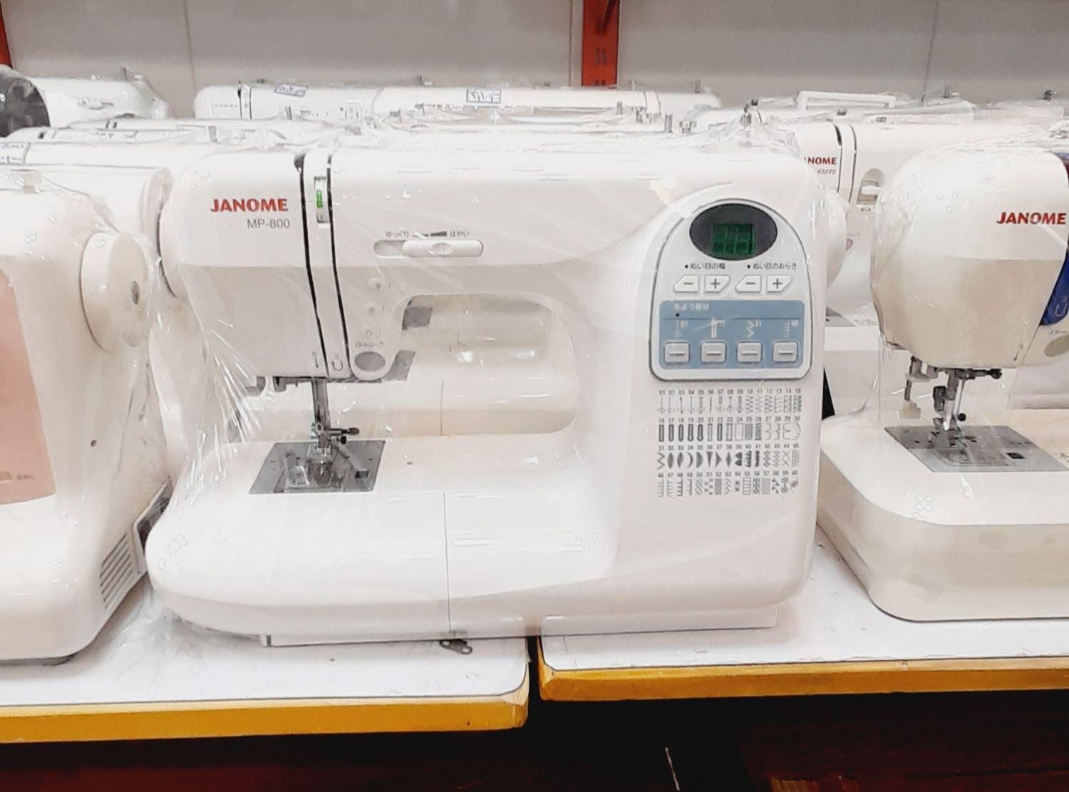 چرخ خیاطی و گلدوزی اتومات ژانومه.Mp800|ماشین‌آلات صنعتی|تبریز, |دیوار
