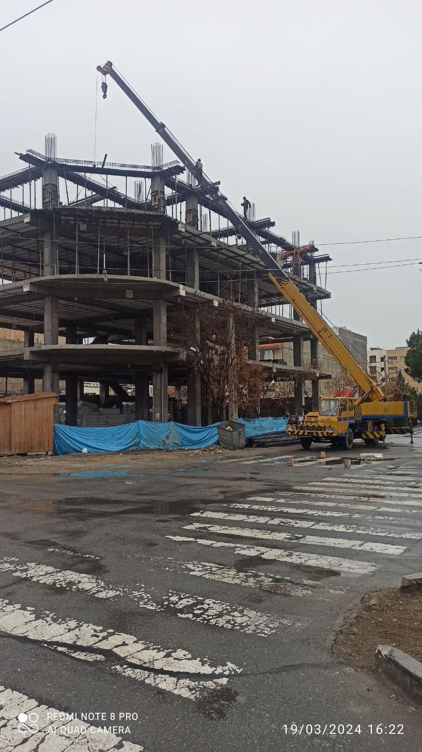 جرثقیل اسلامشهر گلستان دکل بلند ۲۵ تنی هفت تنی|خدمات حمل و نقل|اسلامشهر, شهرک واوان|دیوار