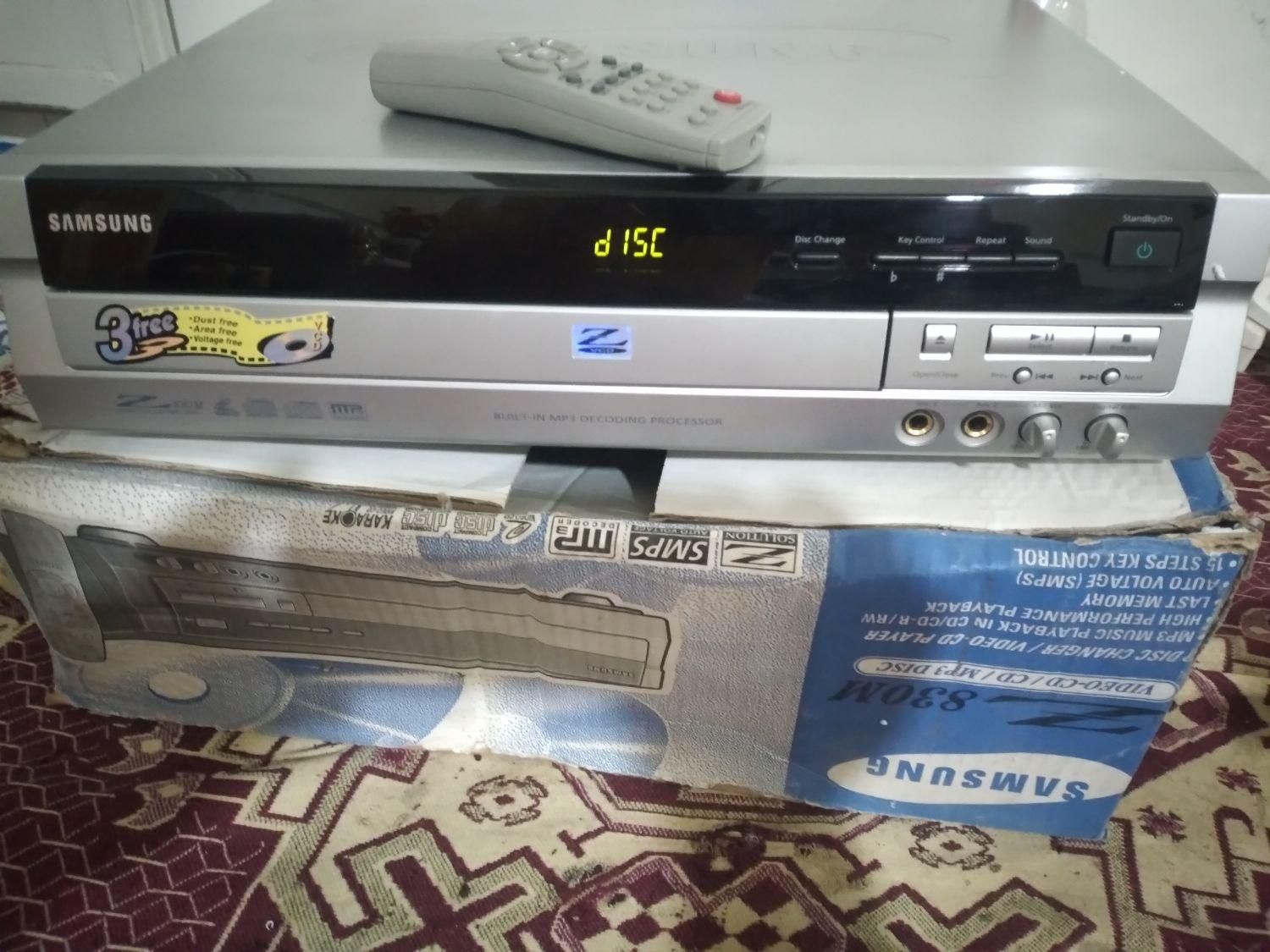 ویدیو سی دی ۳دیسکه سامسونگ|پخش‌کننده DVD و ویدیو|کرج, شهرک سهرابیه|دیوار