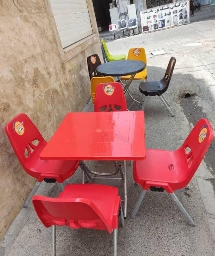 میز و صندلی پلاستیکی غذاخوری جگرکی و رستورانی|میز و صندلی غذاخوری|تهران, خرمشهر|دیوار