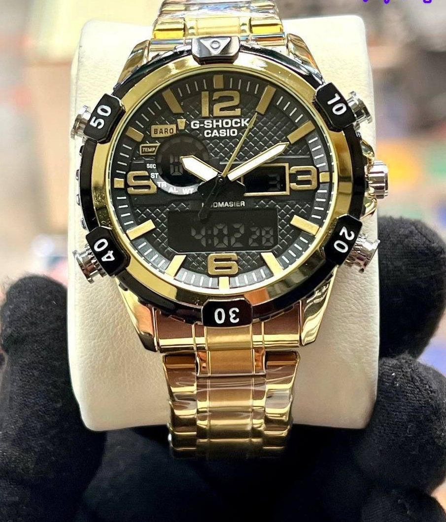 ساعت کاسیو جی شاک دو زمانه موتور ژاپن فلزی Casio|ساعت|اصفهان, احمدآباد|دیوار