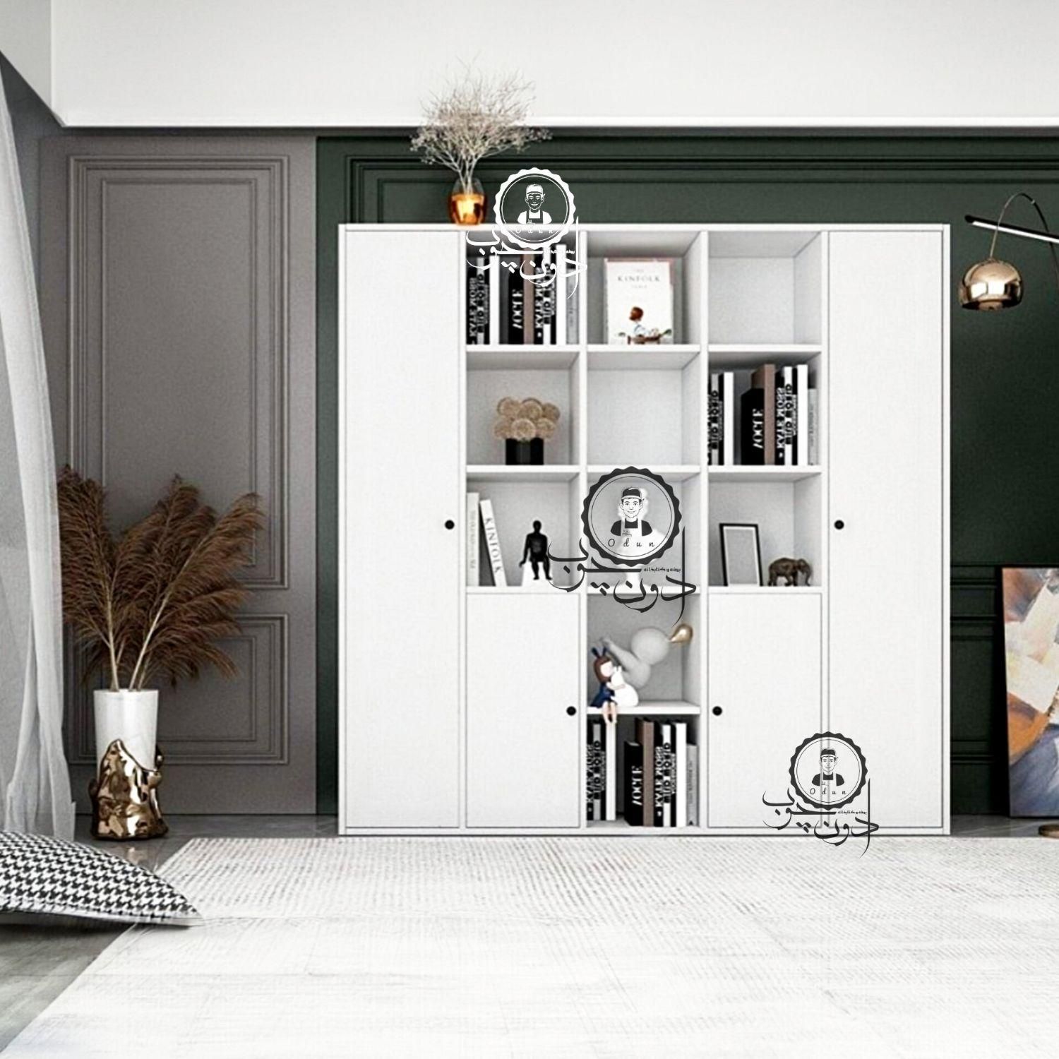 کتابخانه و کمد کتاب مدل هوروش|کتابخانه، شلف، قفسه‌های دیواری|تبریز, |دیوار