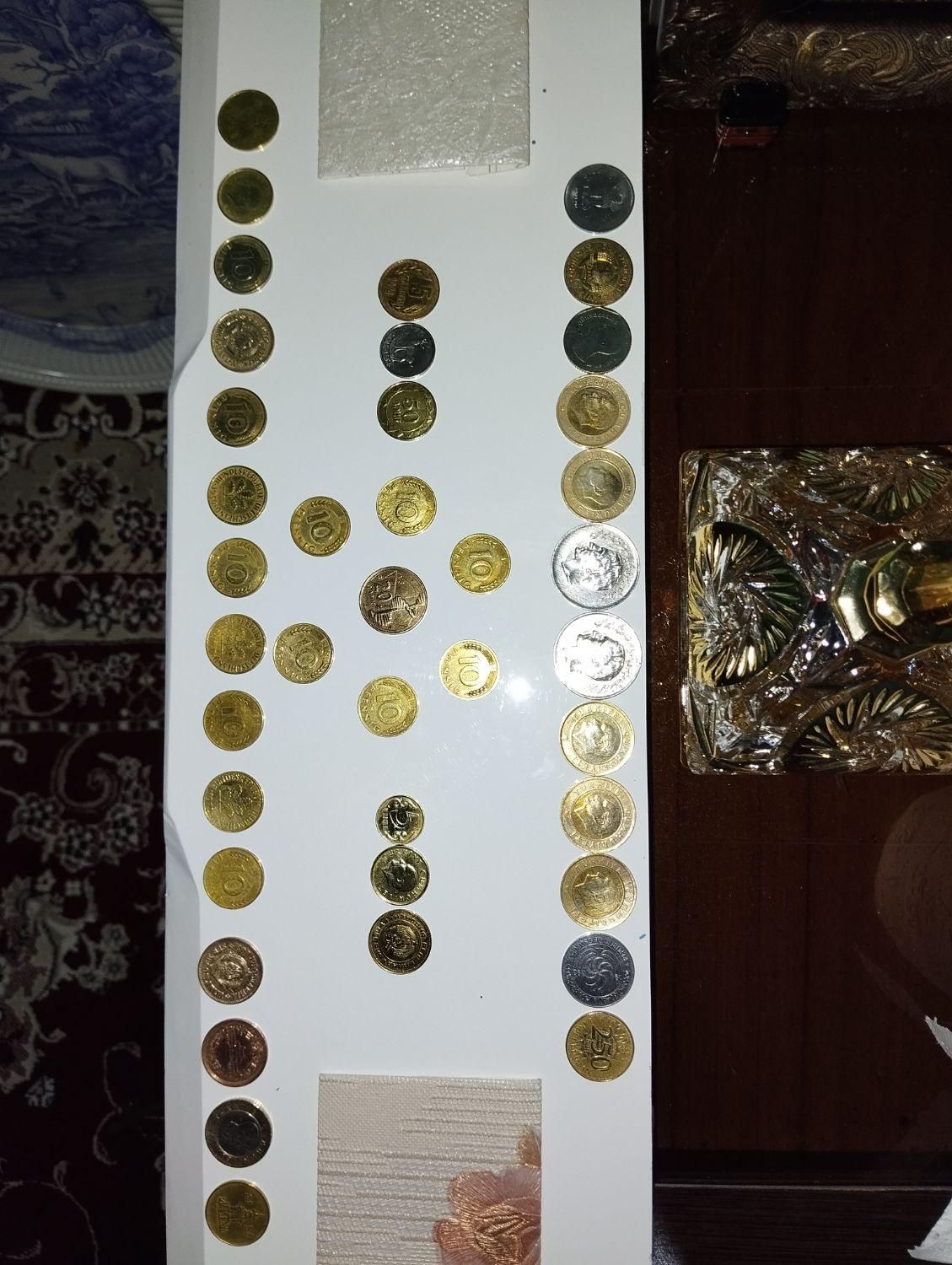 سکهای قدیمی کلکسیونی (کم یاب)|کلکسیون سکه، تمبر، اسکناس|شیرگاه, |دیوار