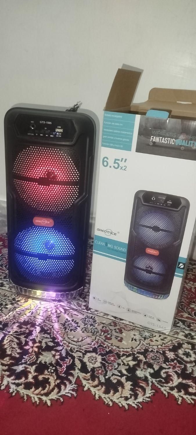 اسپیکر بلوتوثی قابل حمل کی تی اس مدل GTS1565|پخش‌کننده همراه|رباط‌کریم, |دیوار