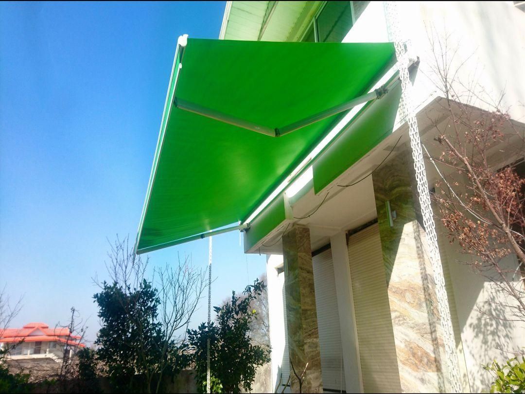 سایبان برقی/سایبان دستی برزنت با رنگ دلخواه|خدمات پیشه و مهارت|رودسر, |دیوار