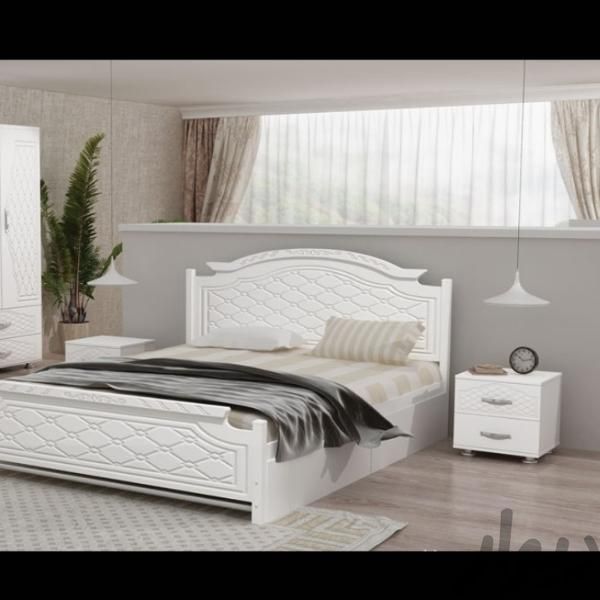 **تختخواب دونفره رنگبندی مدل روژان**|تخت و سرویس خواب|رشت, امام حسین|دیوار