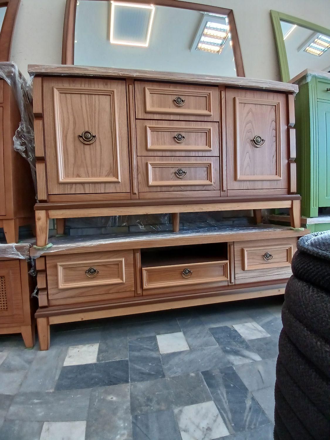 ست اینه کنسول و میز تی وی تک ستاره|بوفه، ویترین، کنسول|اراک, |دیوار